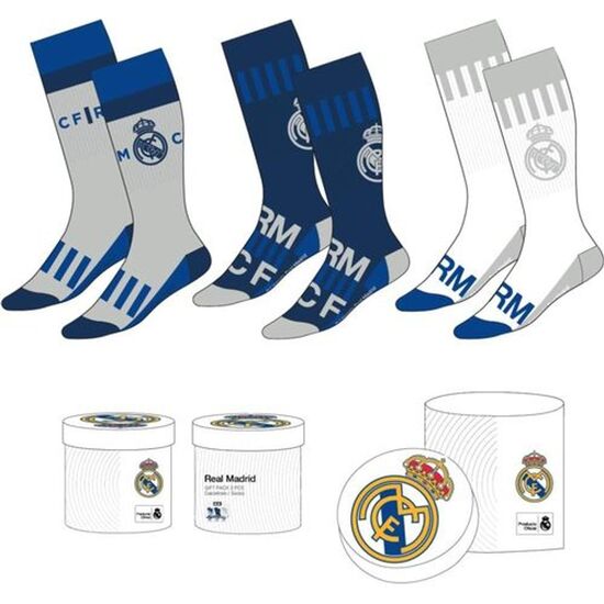 PACK CALCETINES 3 PIEZAS REAL MADRID image 0