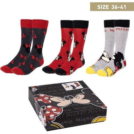PACK CALCETINES 3 PIEZAS MINNIE image 0