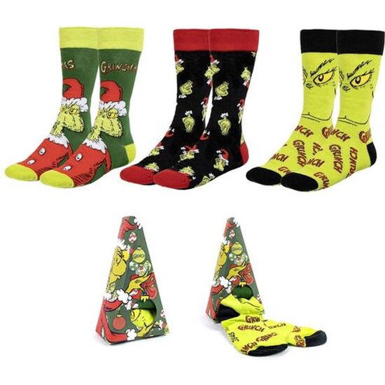 PACK CALCETINES 3 PIEZAS THE GRINCH image 0