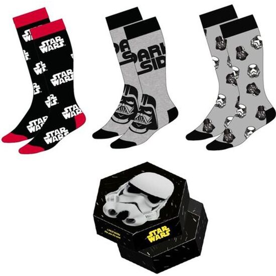 PACK CALCETINES 3 PIEZAS STAR WARS image 0
