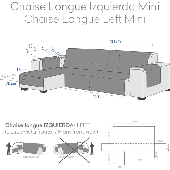 SKY CHAISE LONGUE MINI IZQUIERDA C/00 image 3