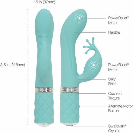 KINKY CLITORAL VIBRATOR - GREEN image 3