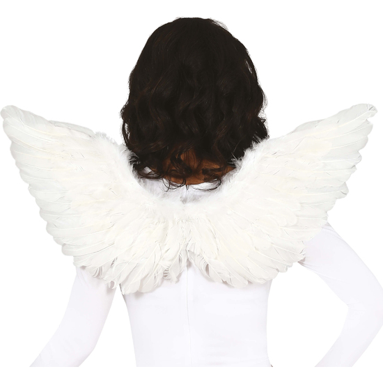 ALAS DE PLUMAS, 70X40 CMS,  BLANCAS image 0