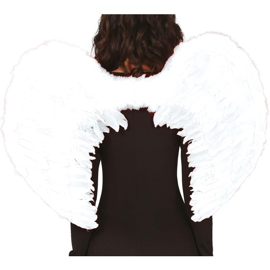 ALAS PLUMAS BLANCO 80X55 CMS image 0