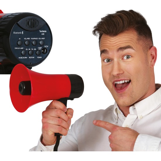 MEGAFONO MULTIFUNCION 20 CMS image 0