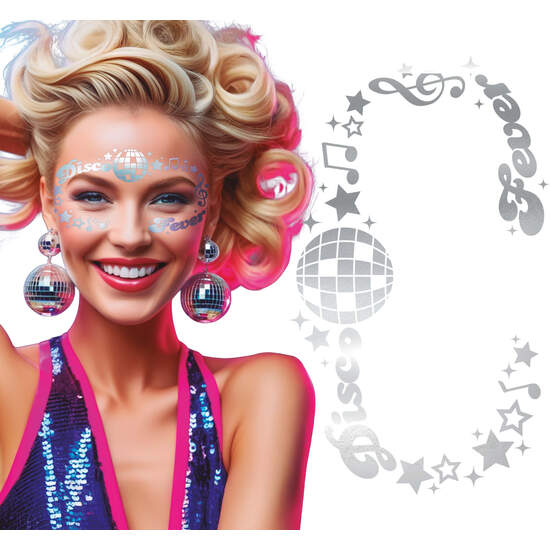 DISCO GLITTER FACE image 0