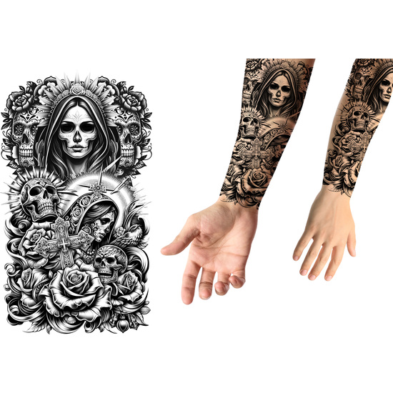 TATUAJE CATRINA 14X30 CM image 0