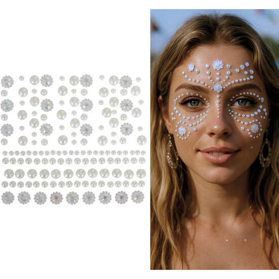 PERLAS ADHESIVAS PARA CARA image 0