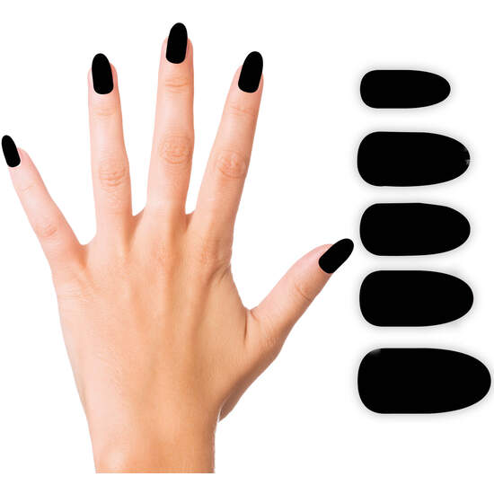 BLISTER 12 UÑAS NEGRAS image 0