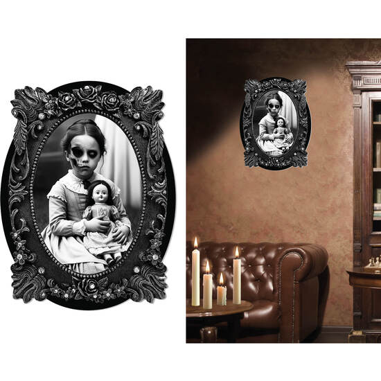 1 ADHESIVO CUADRO NIÑA, 30X23 CM image 0