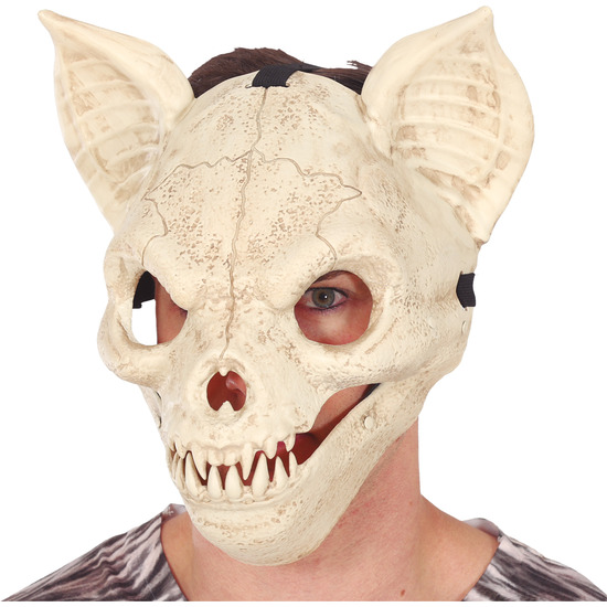 MASCARA CON MOV MURCIELAGO PVC image 0