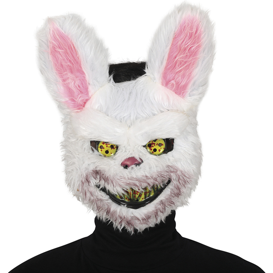MASCARA CONEJO TERROR CON PELO image 0