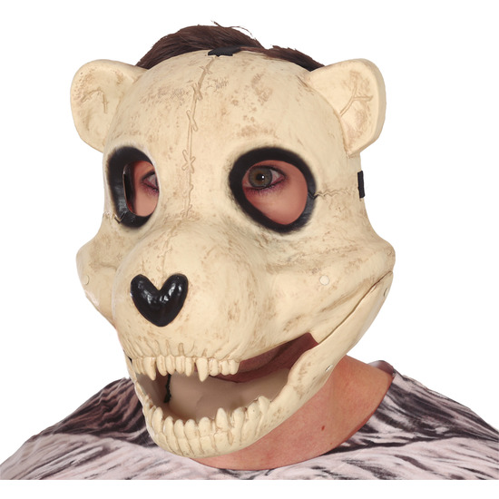 MASCARA CON MOV OSO PVC image 0