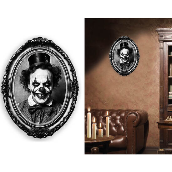 1 ADHESIVO CUADRO PAYASO 30X23 CM image 0