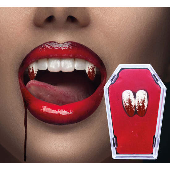 COLMILLOS ENSANGRENTADOS CON TERMOPLASTICA image 0