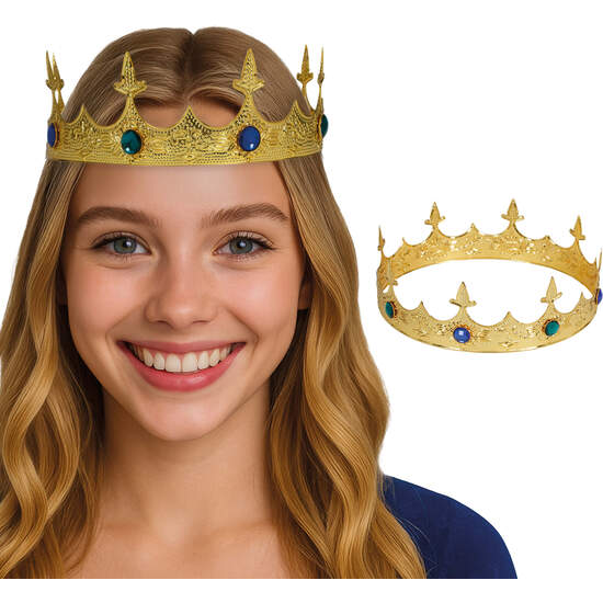 CORONA MEDIEVAL METALICA, ADULTO image 0
