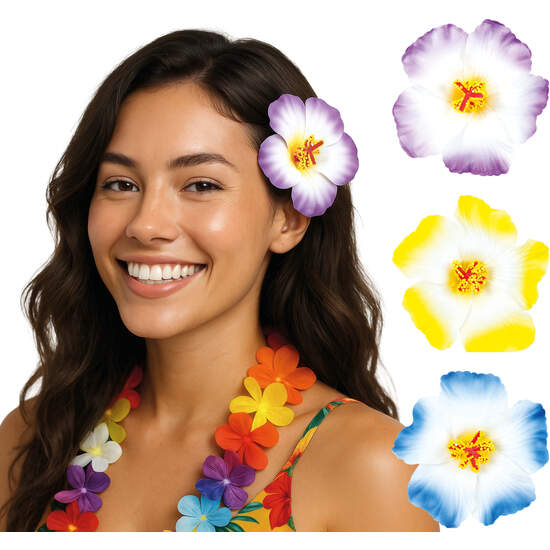 BLISTER 3 FLORES HAWAIANAS HQ image 0