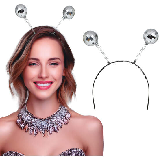 DIADEMAS BOLAS DISCOTECA PVC image 0