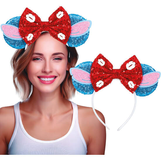 DIADEMA LAZO LENTEJUELAS image 0