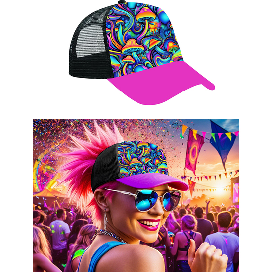 GORRA PSICODELICO SETAS image 0