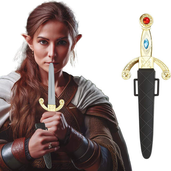 DAGA MEDIEVAL CON FUNDA 26 CMS image 0