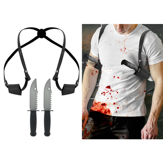 SOBAQUERA CON 2 CUCHILLOS image 0