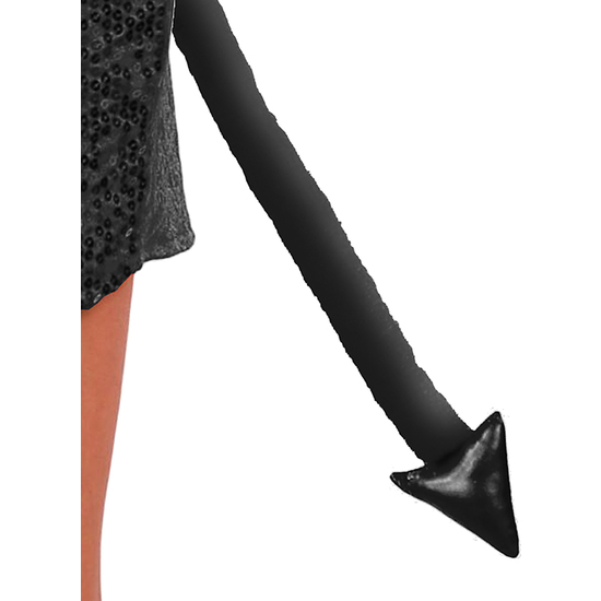 COLA DEMONIO NEGRA 43 CM image 0