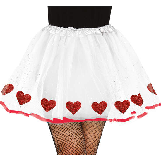 TUTU CORAZONES 40 CM, ADULTA image 0
