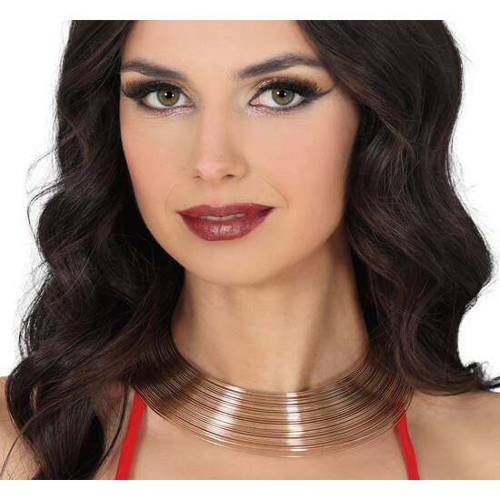 GARGANILLA METALICA ORO, ADULTA image 0