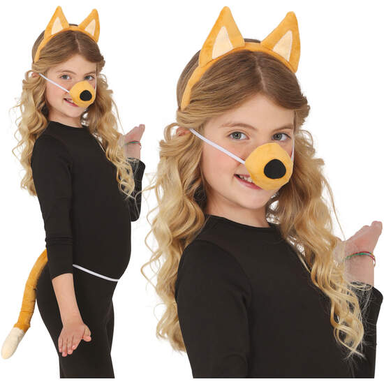 SET PERRITO MARRON 3 PCS image 0