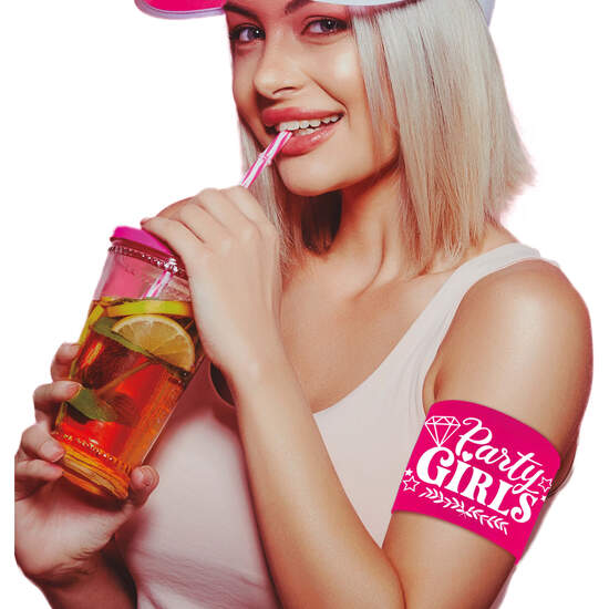 CINTA BRAZO PARTY GIRLS, ADULTA image 0