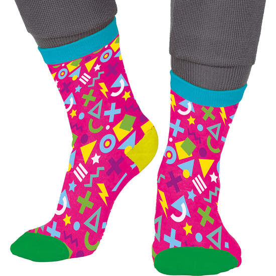 CALCETINES 80S ROSA, ADULTO, 37 - 41 image 0