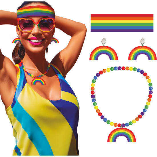 SET JOYAS ARCOIRIS image 0