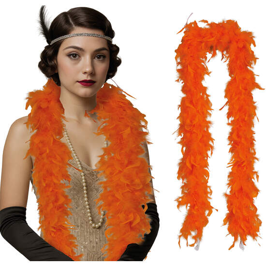 BOA PLUMA, 80 GR, NARANJA image 0