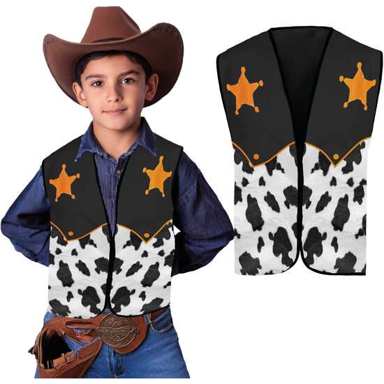 CHALECO COWBOY SHERIFF, INFANTIL image 0
