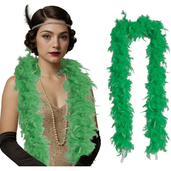 BOA PLUMA, 80 GR, VERDE CLARO image 0