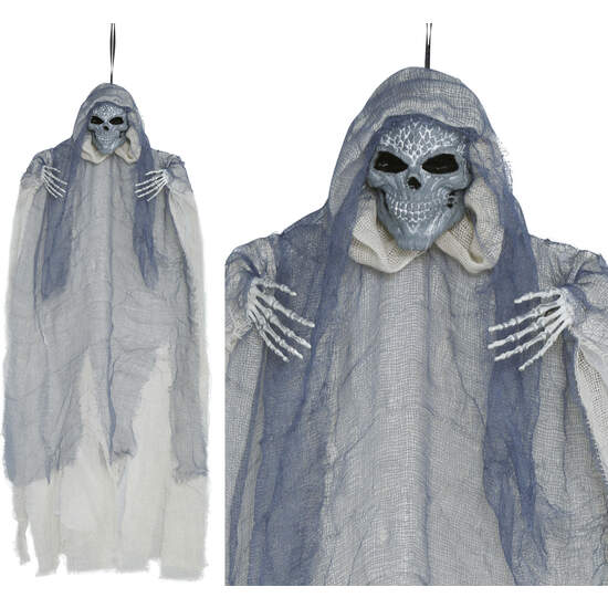 COLGANTE ESQUELETO CON TUNICA 60 CMS image 0