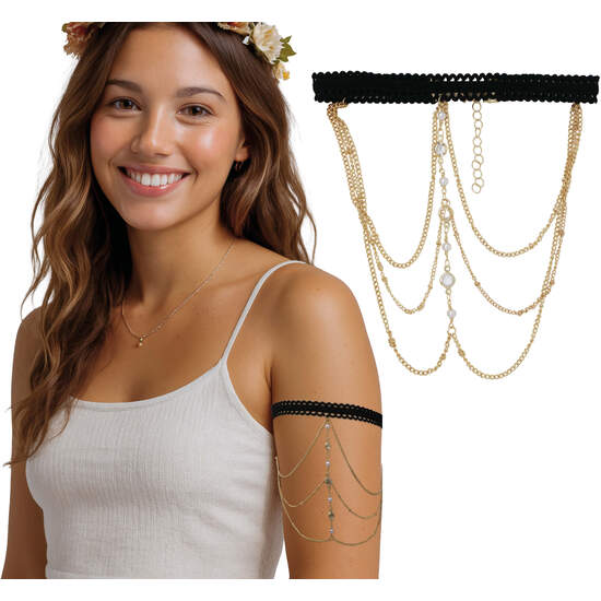 BRAZALETE CON PIEDRAS PLATA image 0