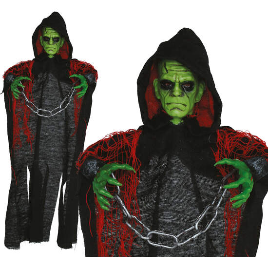 COLGANTE MUERTO CON CADENA 50 CMS image 0