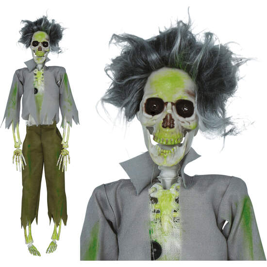 COLGANTE ESQUELETO ZOMBIE 45 CMS image 0