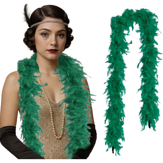 BOA PLUMA, 80 GR, VERDE OSCURO image 0