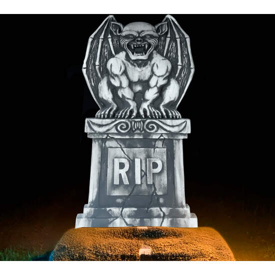 LAPIDA CON GARGOLA 90X40 CMS image 0