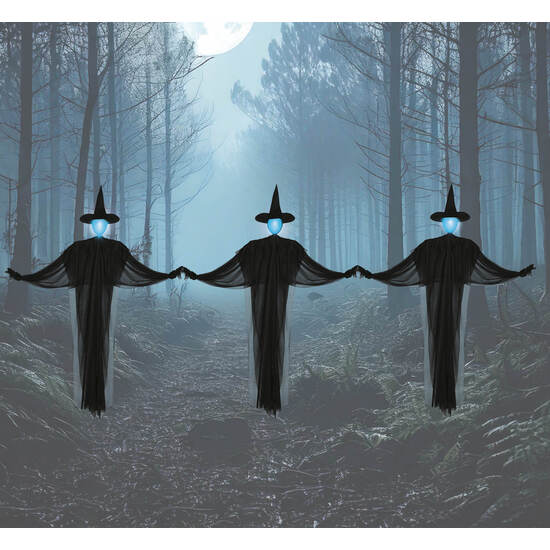 3 BRUJAS NEGRAS LUZ 160 CMS image 0