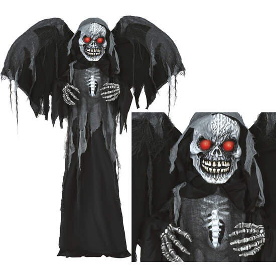 ESQUELETO CON TUNICA LUZ SON MOV 180 CMS image 0