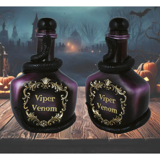 BOTELLA VENENO RESINA 20X12 CMS image 0