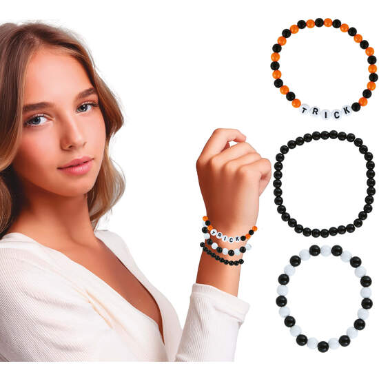 SET 3 PULSERAS HALLOWEEN "TRICK" image 0