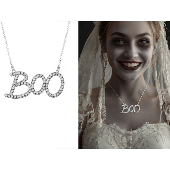 COLLAR "BOO" METAL, 5,5 CM image 0