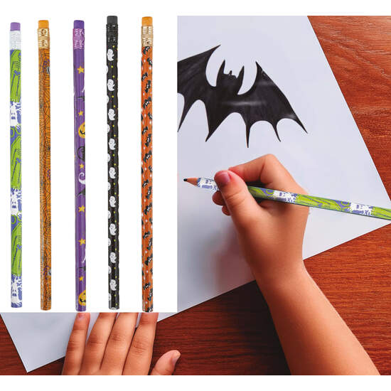 BOLSA 12 LAPICES HALLOWEEN, 18.5 CM image 0