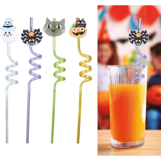 BOLSA 4 PAJITA HALLOWEEN, 27 CM image 0