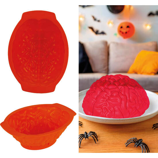 MOLDE SILICONA CEREBRO, 24X18 CM image 0